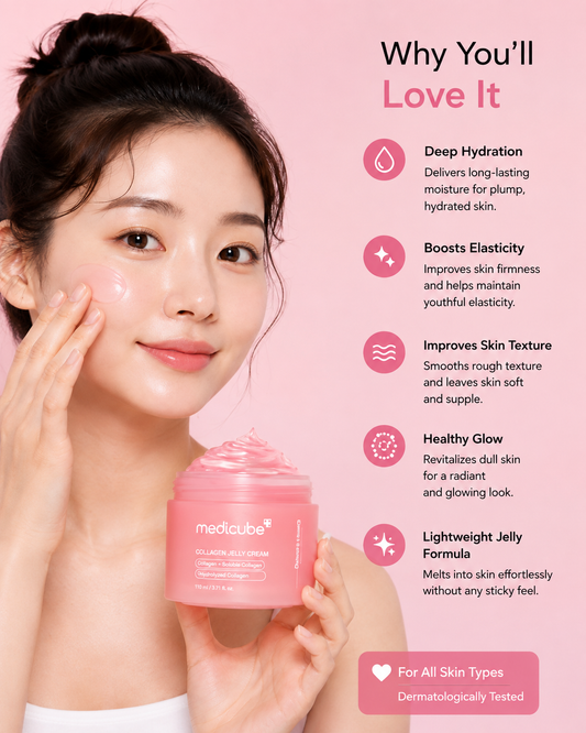 Collagen Jelly Cream – Deep Hydration & Firming Moisturizer (110ml)
