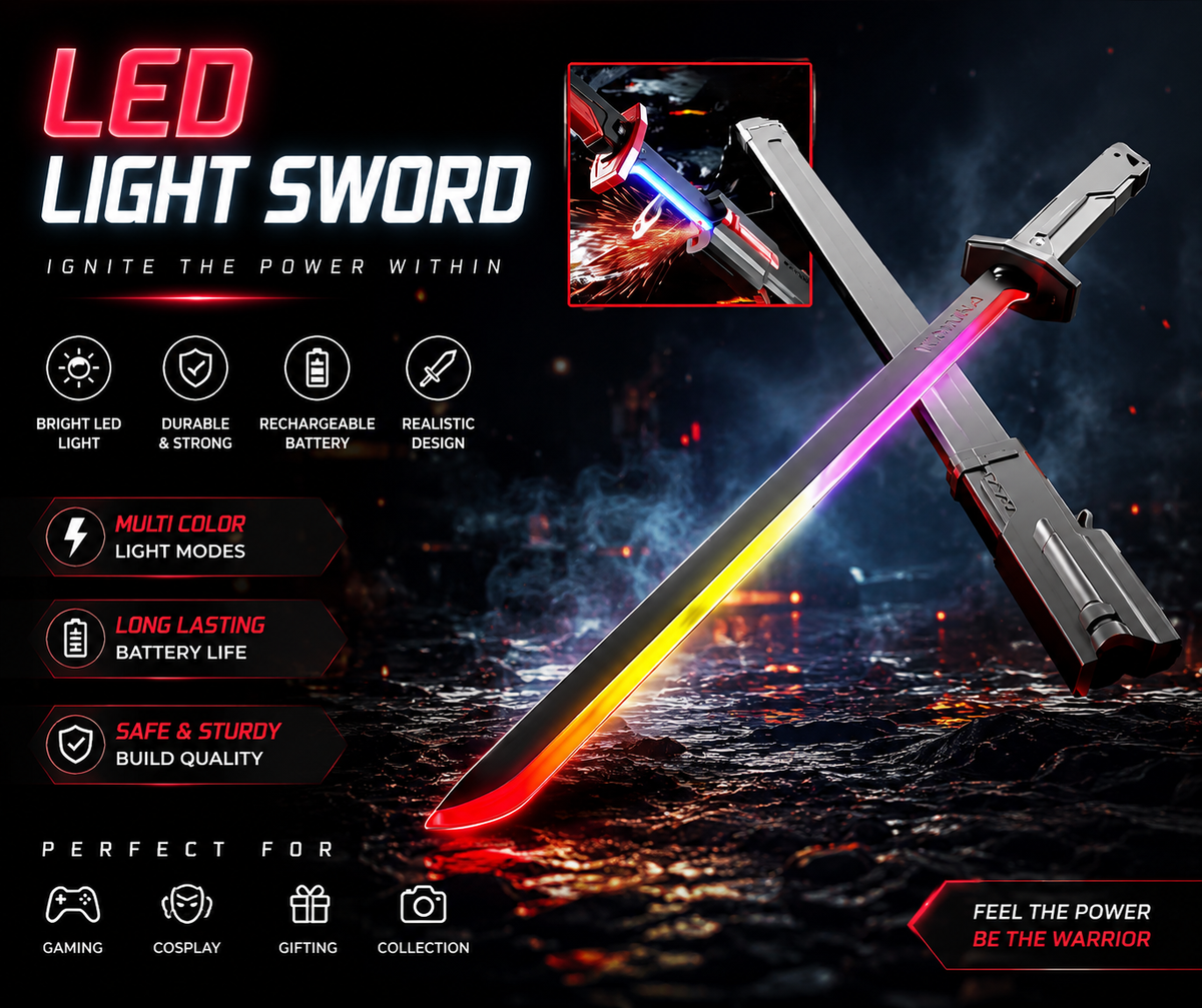 RGB LED Light Sword
