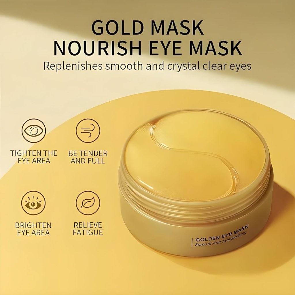 24K Gold Collagen Under Eye Mask