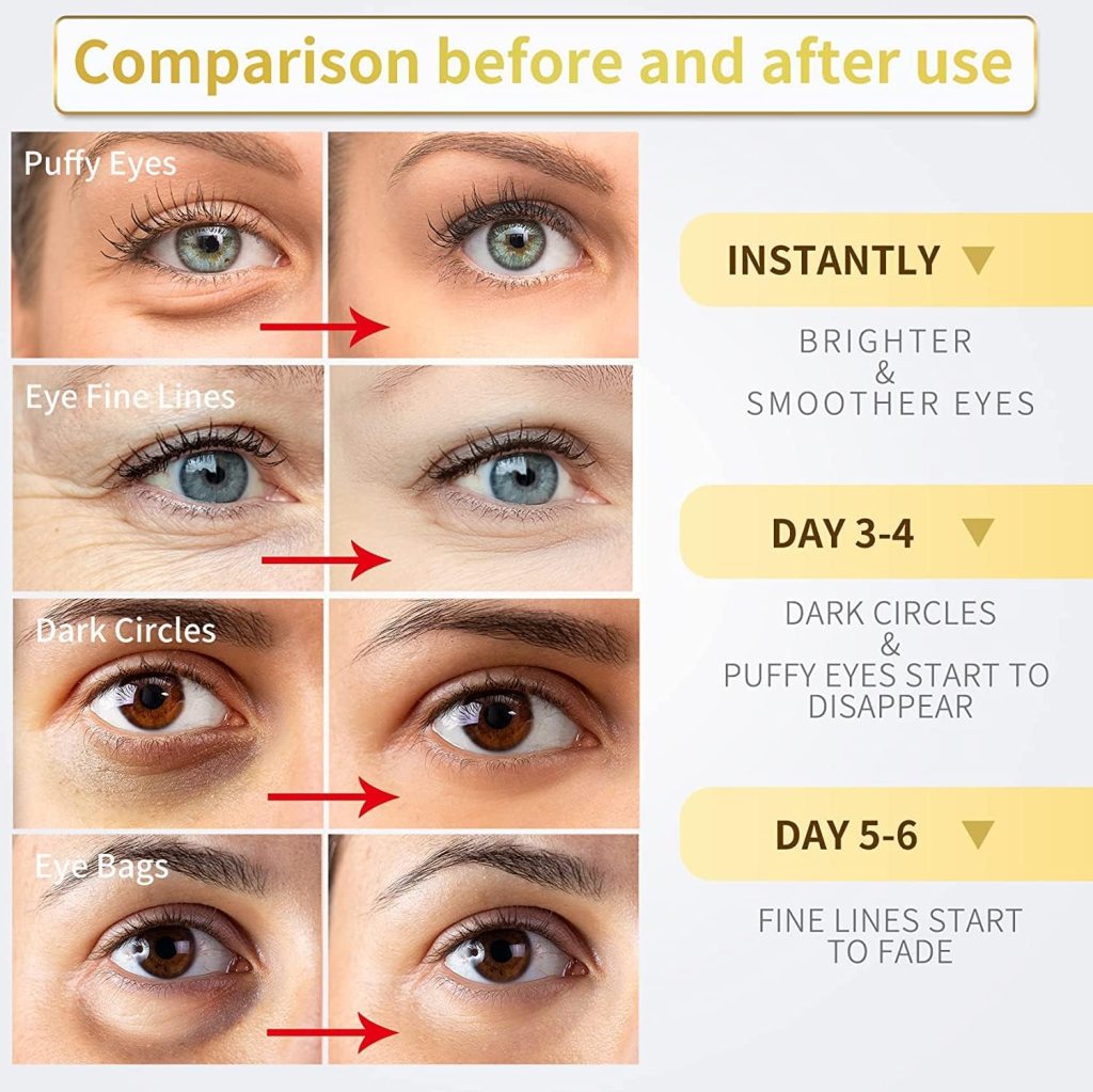 24K Gold Collagen Under Eye Mask