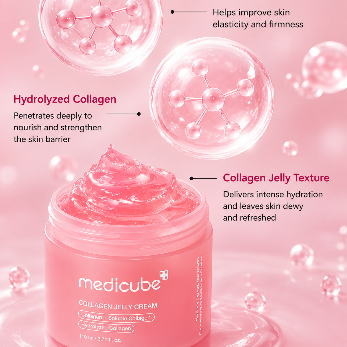 Collagen Jelly Cream – Deep Hydration & Firming Moisturizer (110ml)