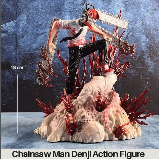 Chainsaw Man Denji 18CM Premium PVC Action Figure | Anime Collectible Statue undefined