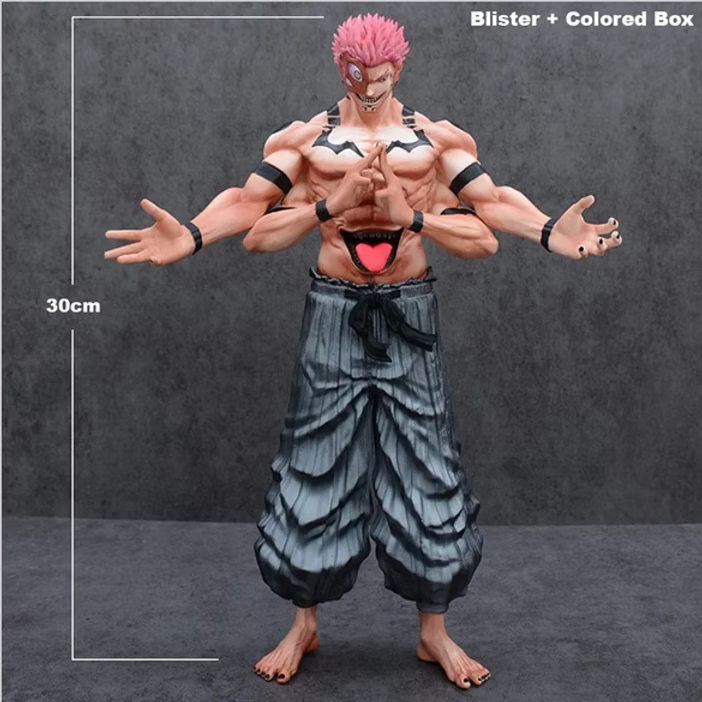 Ryomen Sukuna 30CM Premium PVC Action Figure | Jujutsu Kaisen Collectible Statue